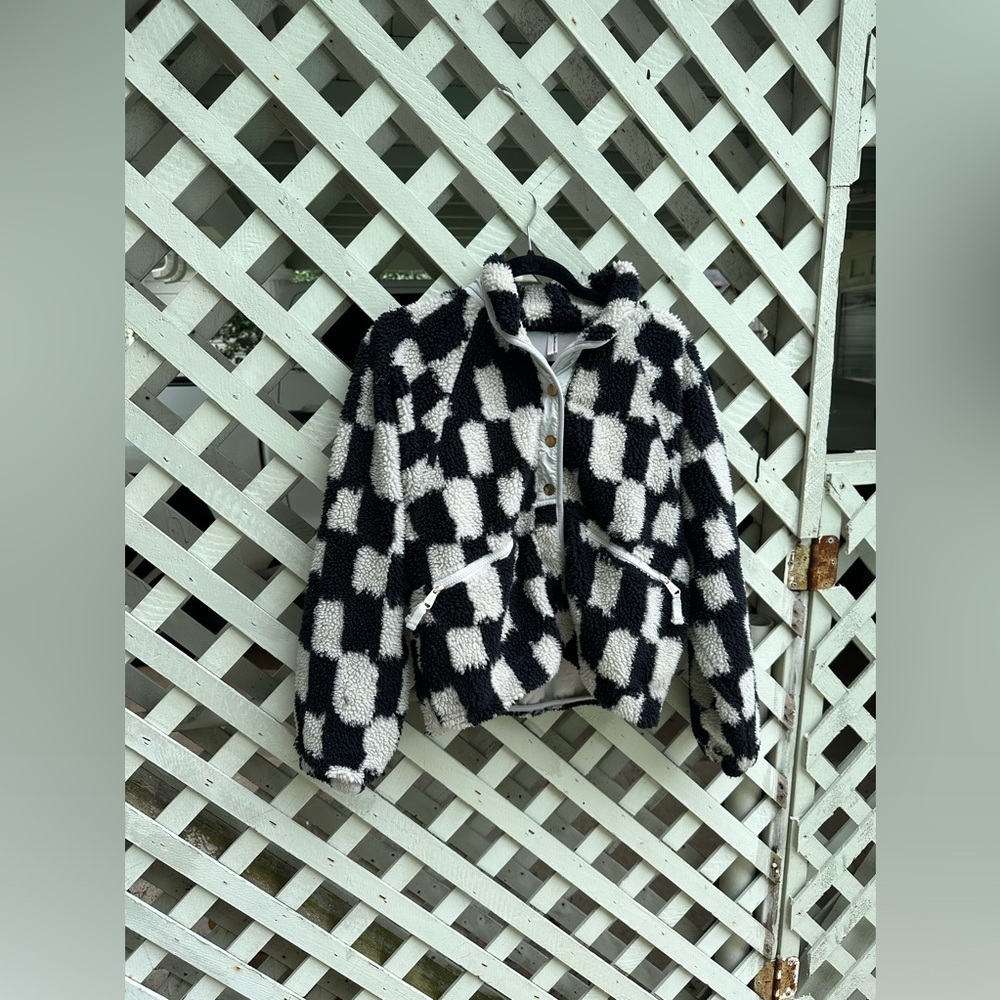 COPY - Free People Hit The Slopes Printed Fleece Jacket - Picture 8 of 9